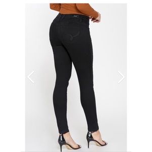 Black Twill Slim Fit Skinny Jean | Sz 8